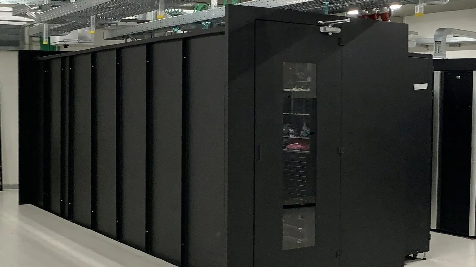 A high-performance computing room Inuits runs for research teams